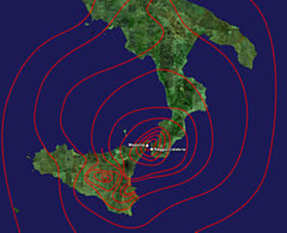 Earthquake in Sicily