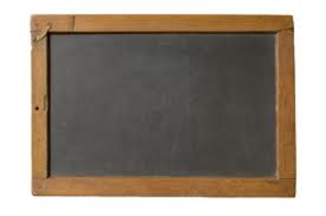 Blackboard introduced in schools