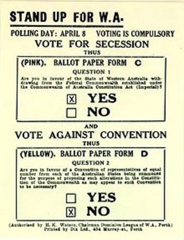 Referendum For Fedoration