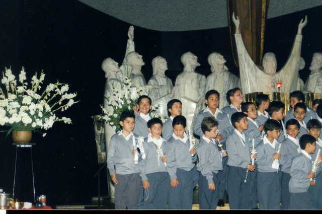 Hice mi primera comunión