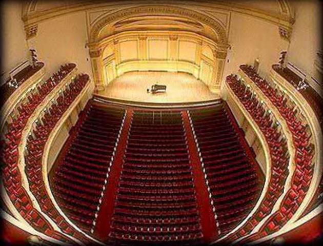 Carnegie Hall opens in New York City