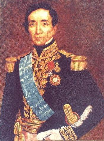 Andrés de Santa Cruz a Presidente