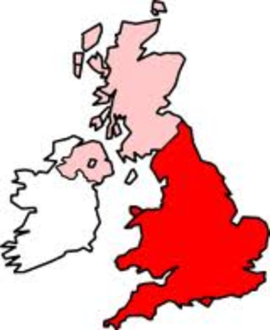 Act of the Union combines England, Scotland, and Wales as part of the United Kingdom.