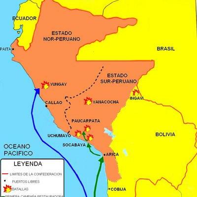 Timeline: Confederación Peruano Boliviana