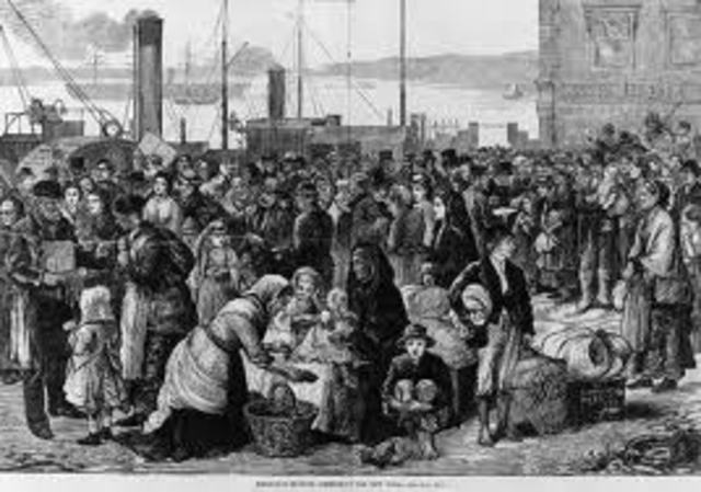 The Great Famine starts