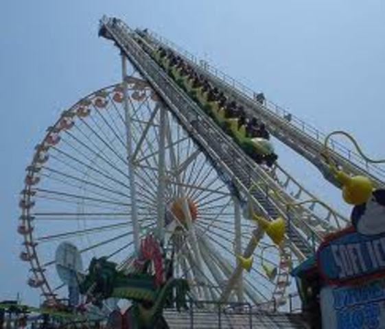 Sea Serpent Rollercoaster opens