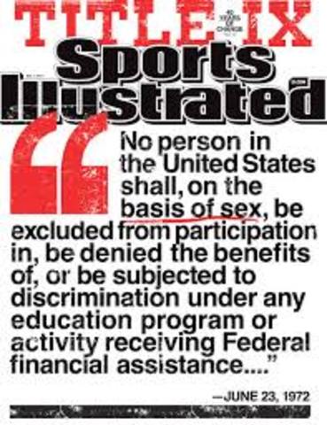 Title IX of the Education Amendments of 1972