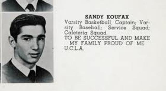 Beginning of his Pitching Career