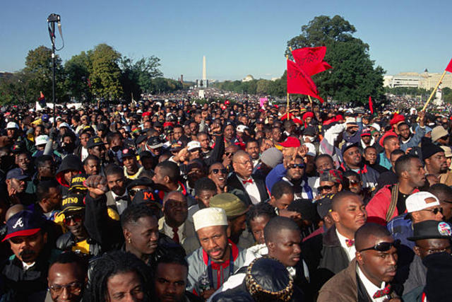 Farrakhan leads Million Man March