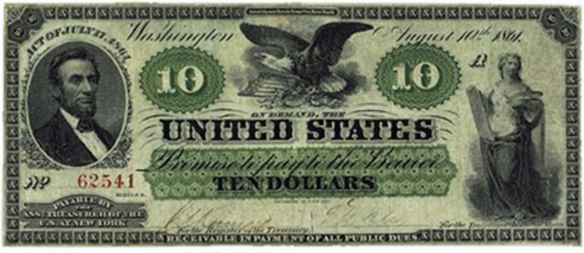 The Federal Government Starts to Print and Circulate National Currency