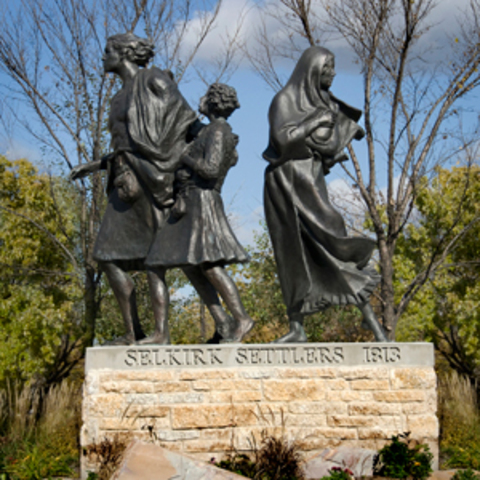 Selkirk Settlers Arrive