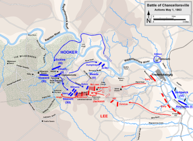Battle of  Chancellorsville