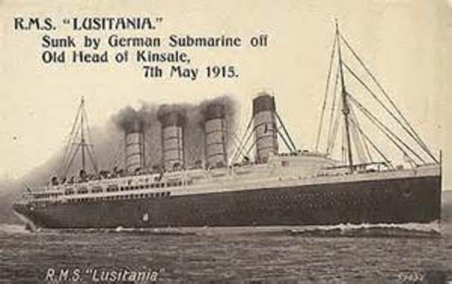 Sinking of the Lusitania