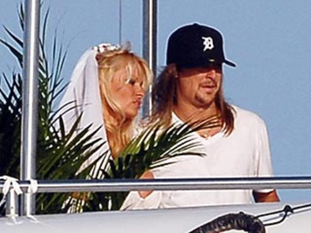 Pamela Anderson and Kid Rock