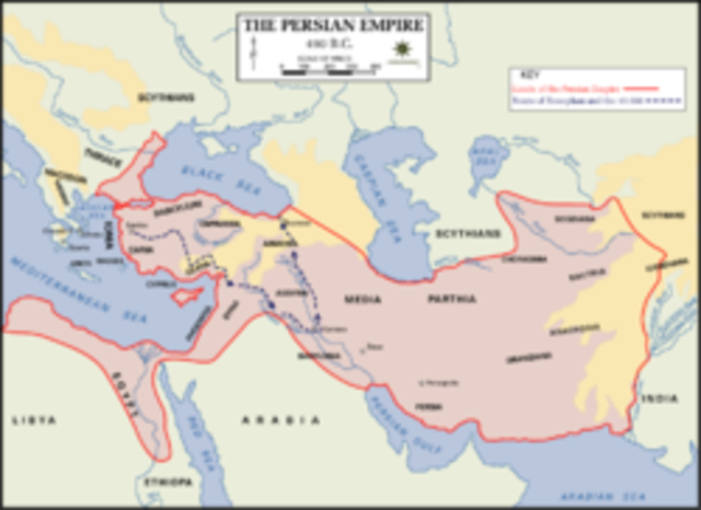 persian wars- persians conquer anatolia