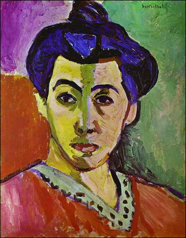 Madam Matisse (Green Stripe) 1905