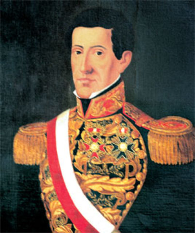 Agustín Gamarra usurpa el Gobierno Peruano
