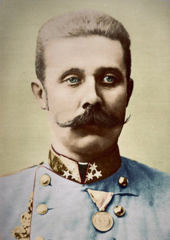 The Assassination of Archduke Franz Ferdinand.