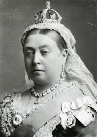 Queen Victoria died