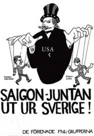 Vietnamese nationalists formed the National Liberation Front