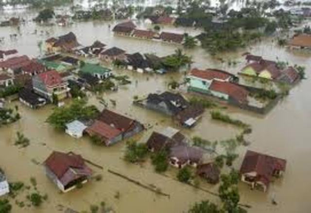 Jakarta was flooded!