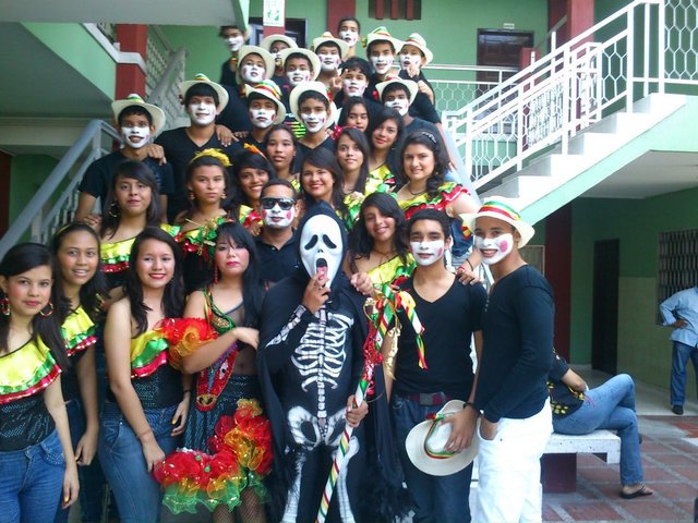 Presentación del baile de Carnaval