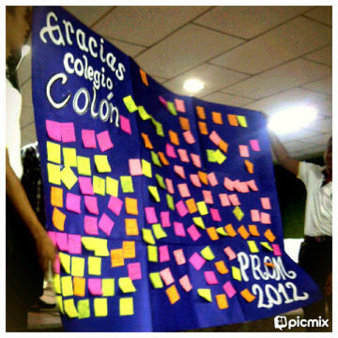Gracias Colegio Colón!