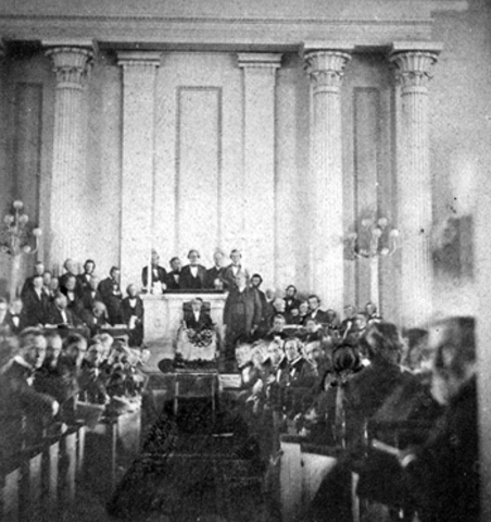 6 Seceded States to form Government