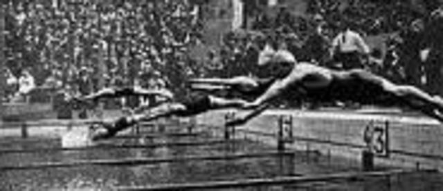 50m Pools with lanes first used in the Olympics