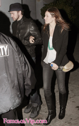 Justin Timberlake and Jessica Biel together