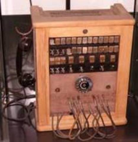 Pierwsza na świecie centrala telefoniczna