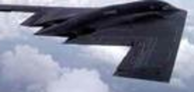 B2 Bomber developed that cannot e detected by  a conventional radar.