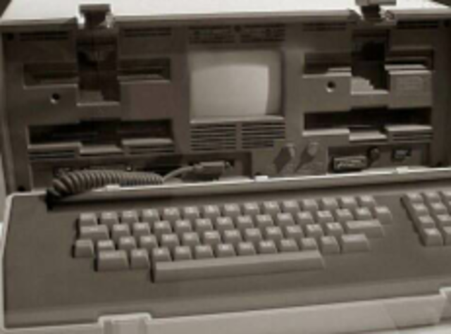 The first laptop invented by Adam Osborne