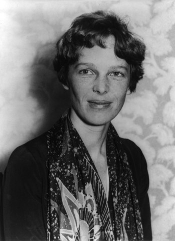 Amelia Earhart makes first transcontinental nonstop flight by a woman