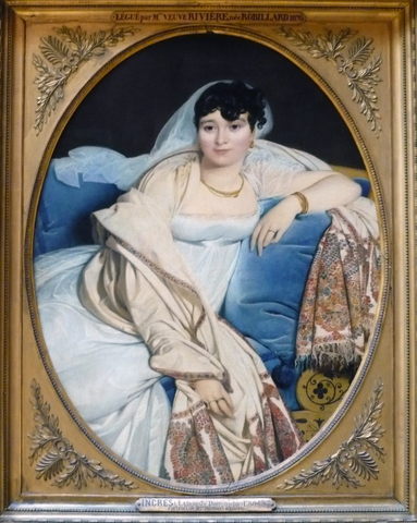 Ingres portrait de madame riviere