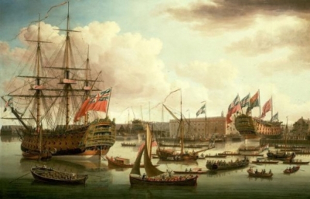 Escape of HMS Royal George