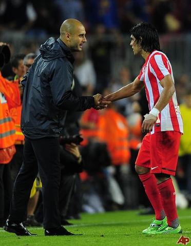 pep guardiola da su aponion acerca de falcao