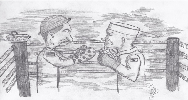 The Kithen Debate CARTOON