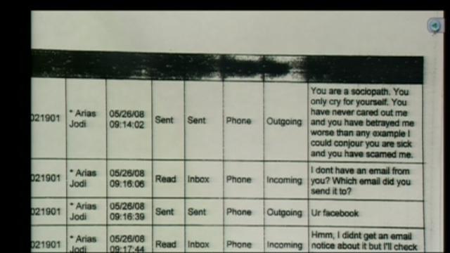 Prosecutor says Travis Alexander was afraid of Arias