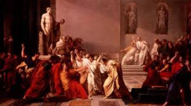 Death of Julius Caesar 44 BC