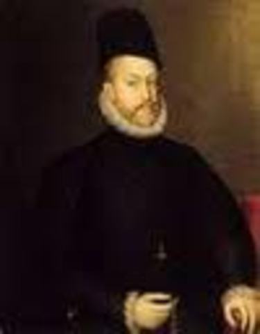 FELIPE II ACCEDE AL TRONO DE ESPAÑA