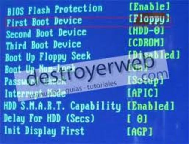 Modificar secuencia de arranque, dejandola