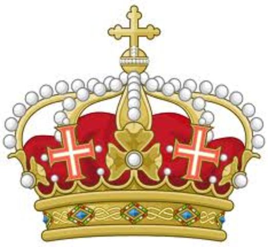 King James is crowned