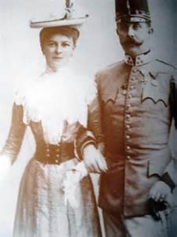 Archduke and Sophie Marrige