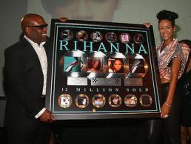 When Rihanna got famous