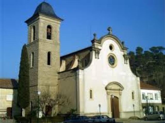 Començan les obtres per construir l'eglèsia