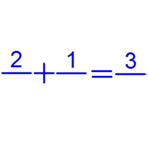 Step 2 - Adding the Numerators