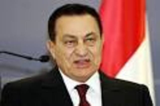 Hosni Mubarak vows to stand down at next election – but not now
