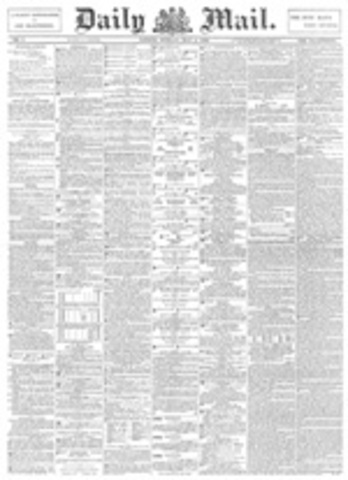 Daily Mail is first published in the UK