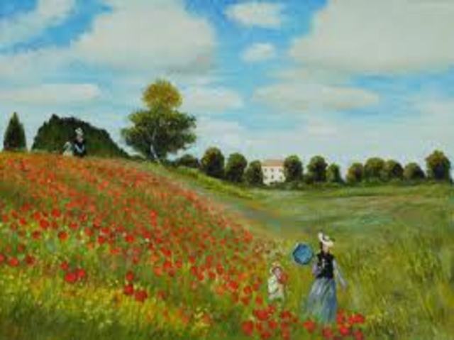 poppy feild near Argenteuil